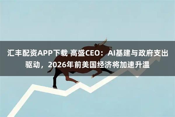 汇丰配资APP下载 高盛CEO:AI基建与政府支出驱动,2026年前美国经济将加速升温